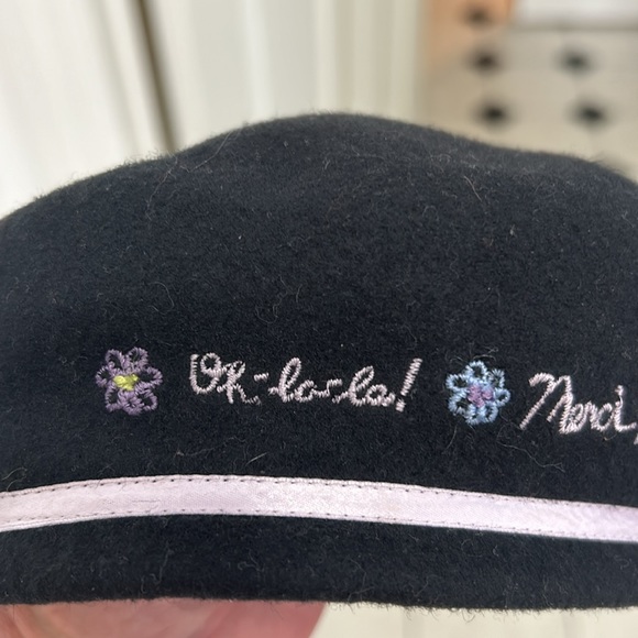 GUC Gymboree European Holiday Line Paris navy beret size 18 mos-3T - Picture 2 of 4